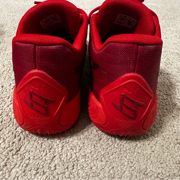 LaMelo Ball Puma MB.02 Red Basketball Shoes – Women’s Size 7 Excellent Condition - Picture 6 of 10